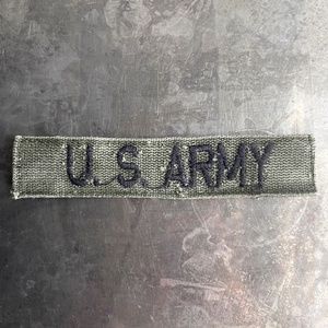U.S. ARMY embroidered tape patch - Vintage